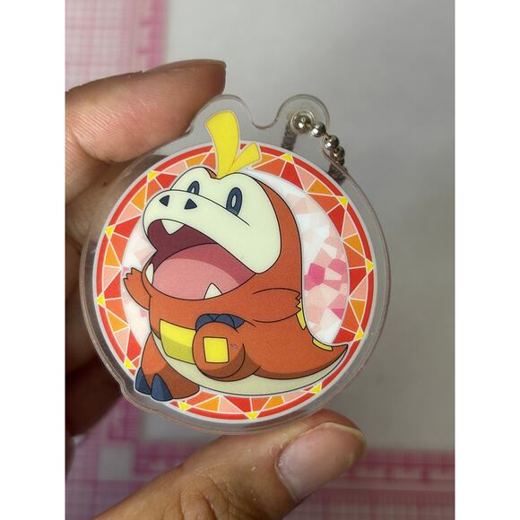 Pokemon Fuecoco Acrylic Swing Keychain - Scarlet & Violet - JAPAN - Picture 5 of 5